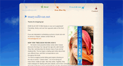 Desktop Screenshot of marysullivan.net