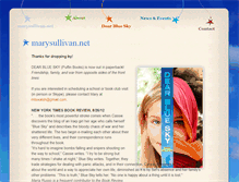 Tablet Screenshot of marysullivan.net